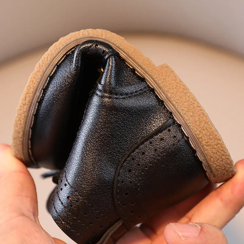 2024 Autumn Winter Children Boots Boys Girls Short Boots