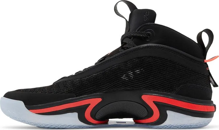 Air Jordan 36 Black Infrared sneakers, black