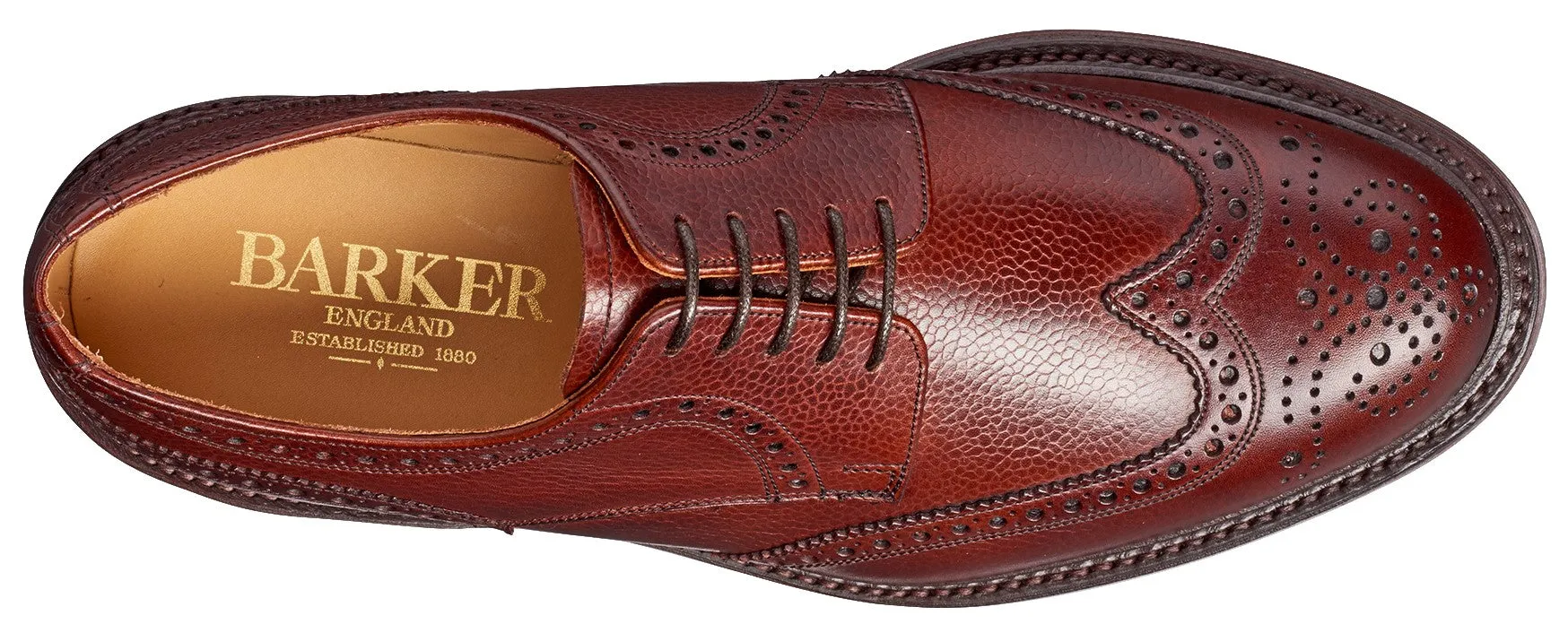 Barker Kelmarsh 4250 Mens Lace Up Brogue Dress Shoe