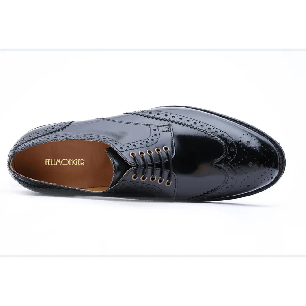 Black Brushed All Day Brogues