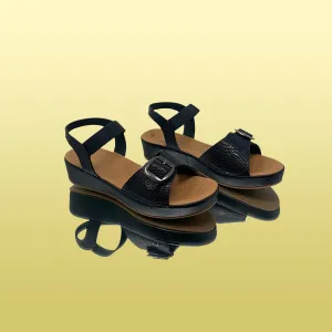 Black GlitzNoble Wedges
