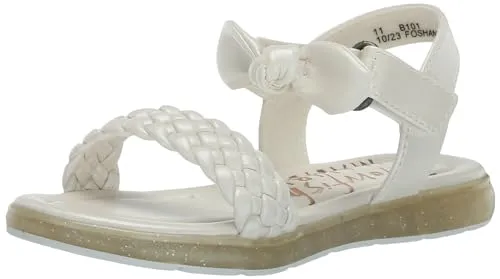 Blowfish Malibu Kids Miffy-t Sandal, Pearl White, 6