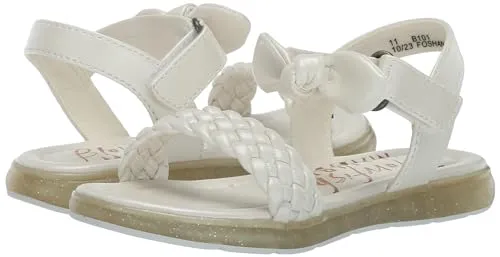 Blowfish Malibu Kids Miffy-t Sandal, Pearl White, 6