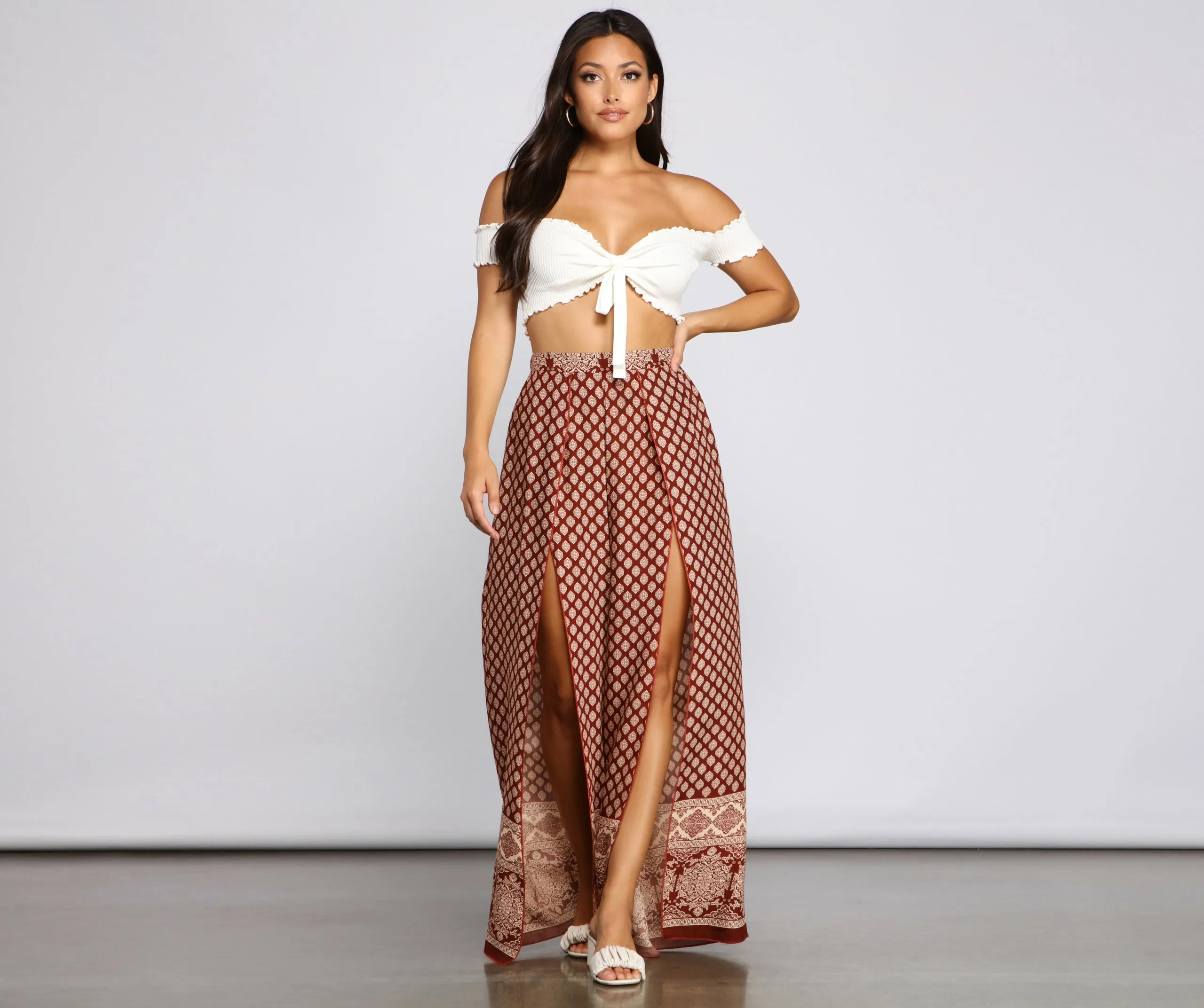 Bohemian Gaze High Waist Pants