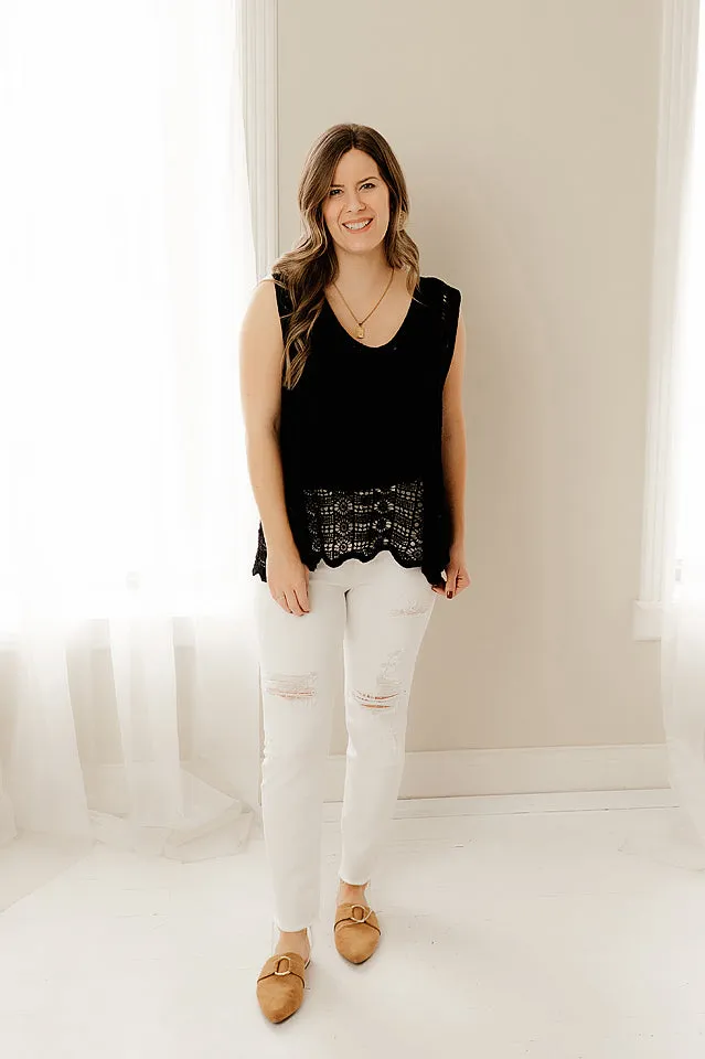 Boho Crochet Tank Top
