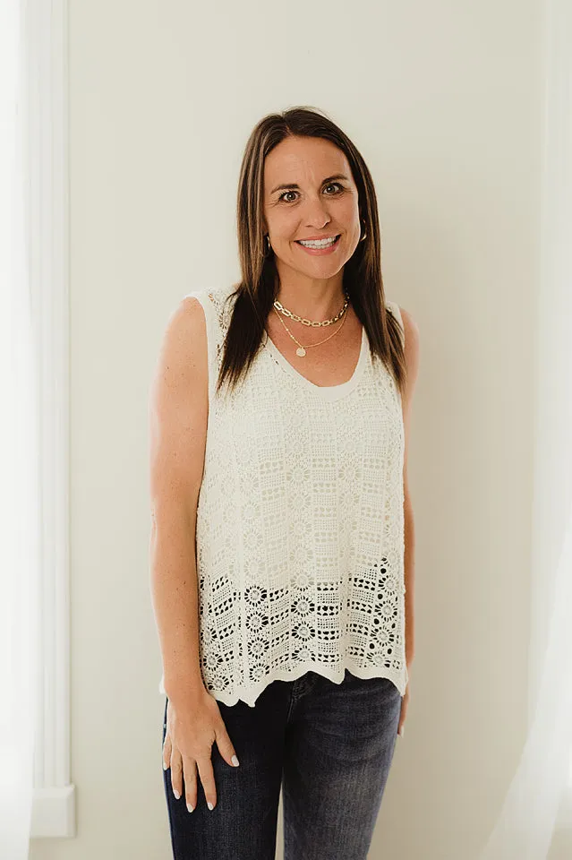 Boho Crochet Tank Top
