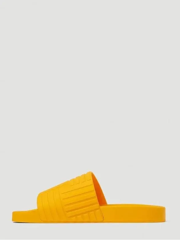 Bottega Veneta Carpet Carpet Rubber Slide Orange