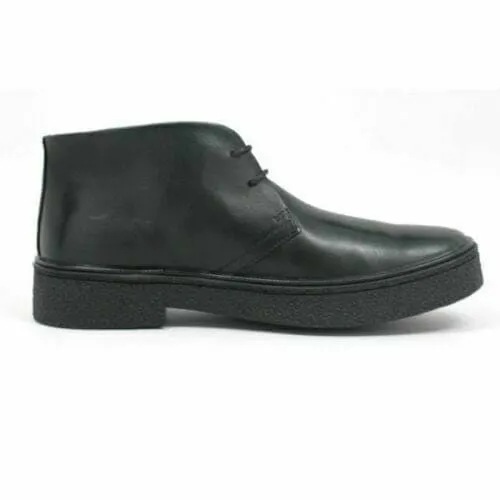 British Walkers Playboy Classic Men's Black Leather Size 15 and 16