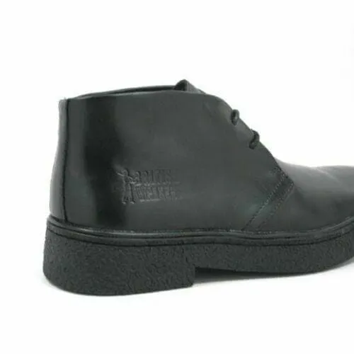British Walkers Playboy Classic Men's Black Leather Size 15 and 16
