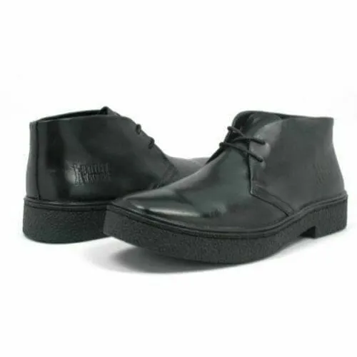 British Walkers Playboy Classic Men's Black Leather Size 15 and 16