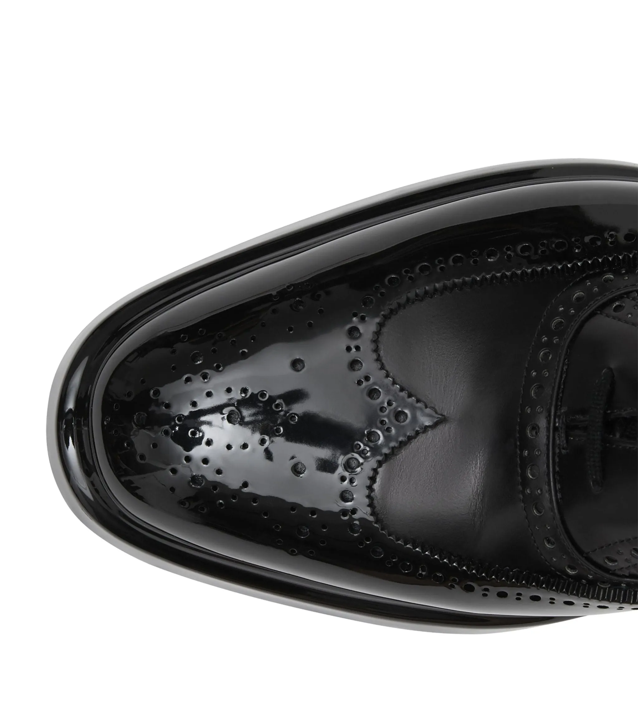 BURBERRY OXFORD BROGUES LEATHER SHOES