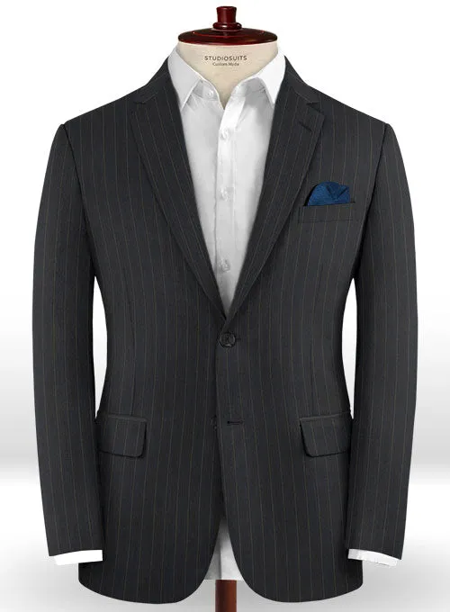 Charles Clayton Rera Black Wool Cashmere Jacket