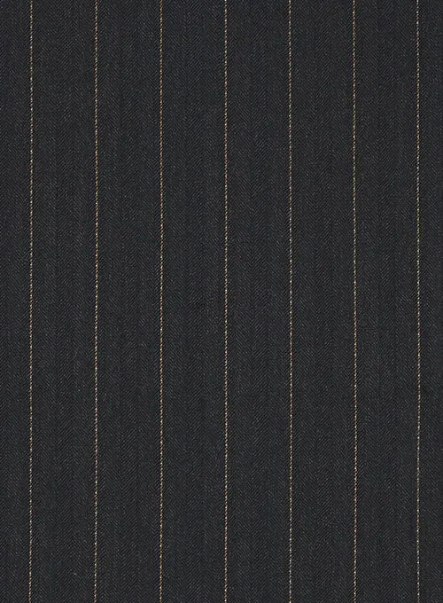 Charles Clayton Rera Black Wool Cashmere Jacket