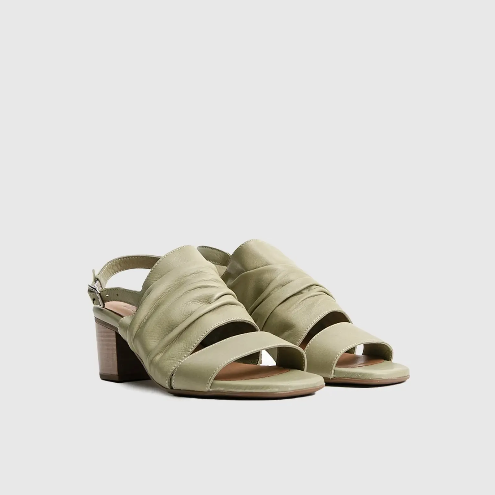 Comfort Block Heel Sandal 7134