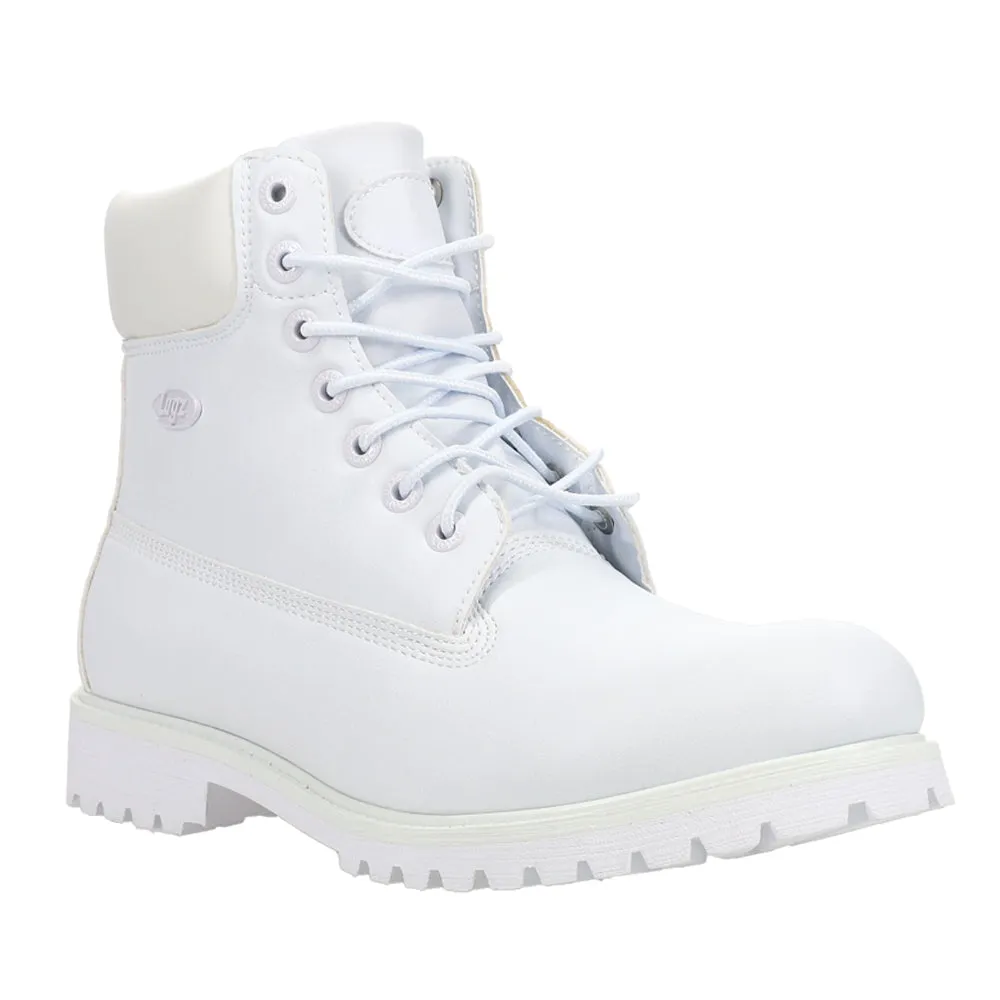 Convoy Round Toe Lace Up Boots