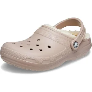 Crocs 207010 BONE Lined Classic Clog  207010-2YB