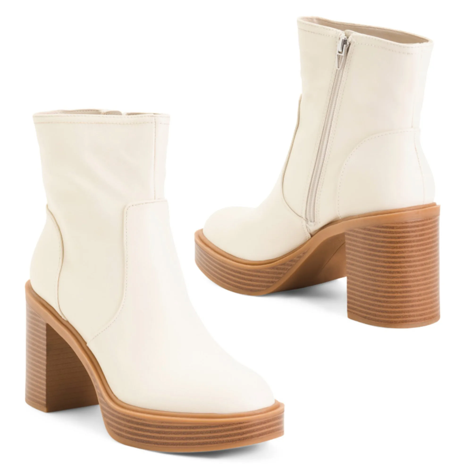 DOLCE VITA Women's Stacked Block Heel Boots