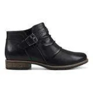 Earth Women's Abby Buckeye Low Boots- Black