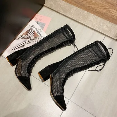 Escaping Fate Knee High Boots