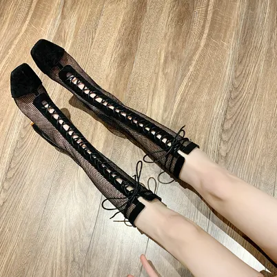 Escaping Fate Knee High Boots