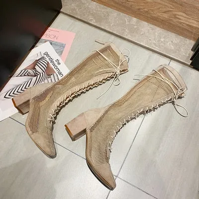 Escaping Fate Knee High Boots