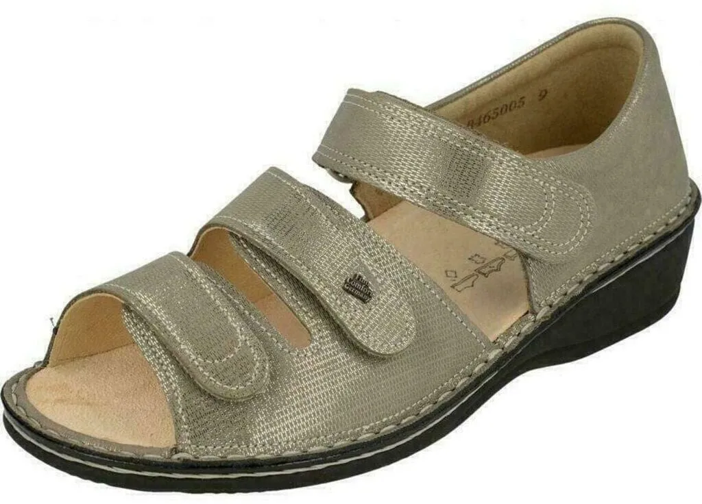 Finn Comfort Women's Usedom Sandals- Campagnolo Fango