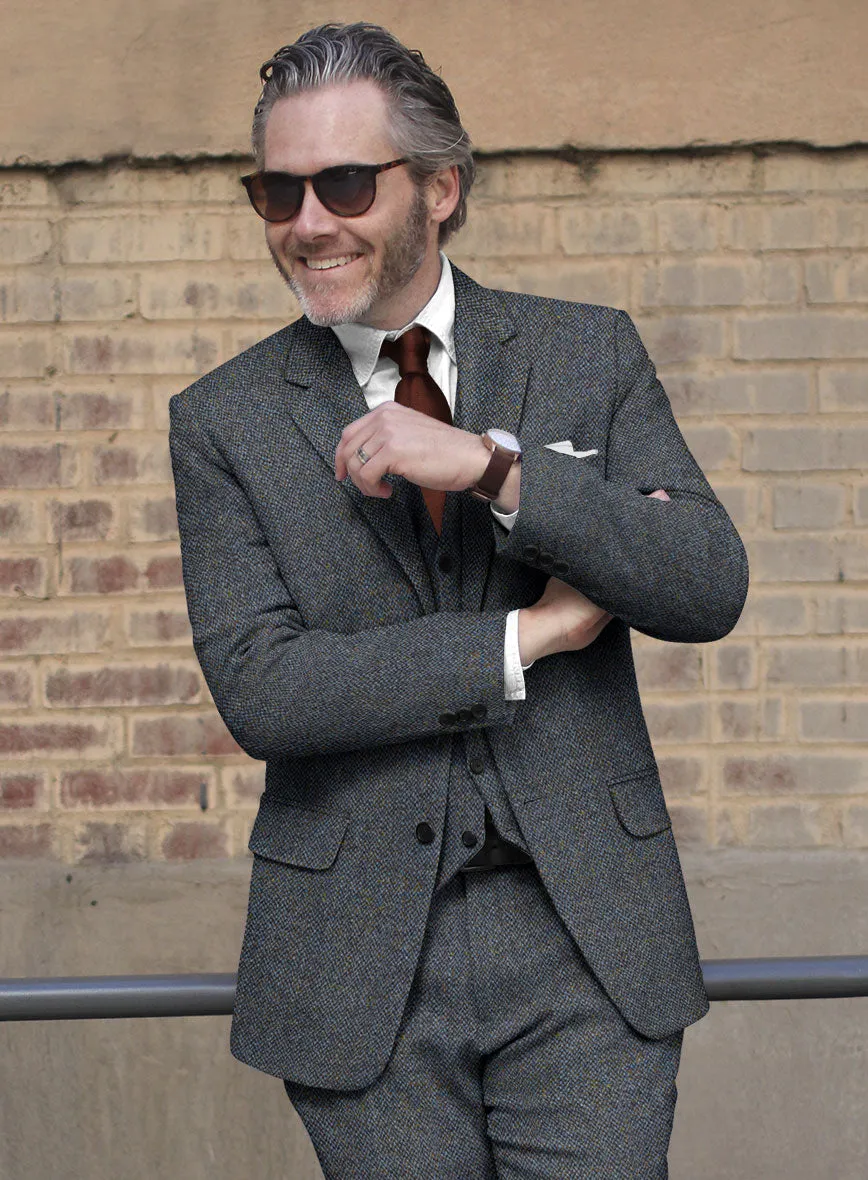 Harris Tweed Barley Blue Jacket