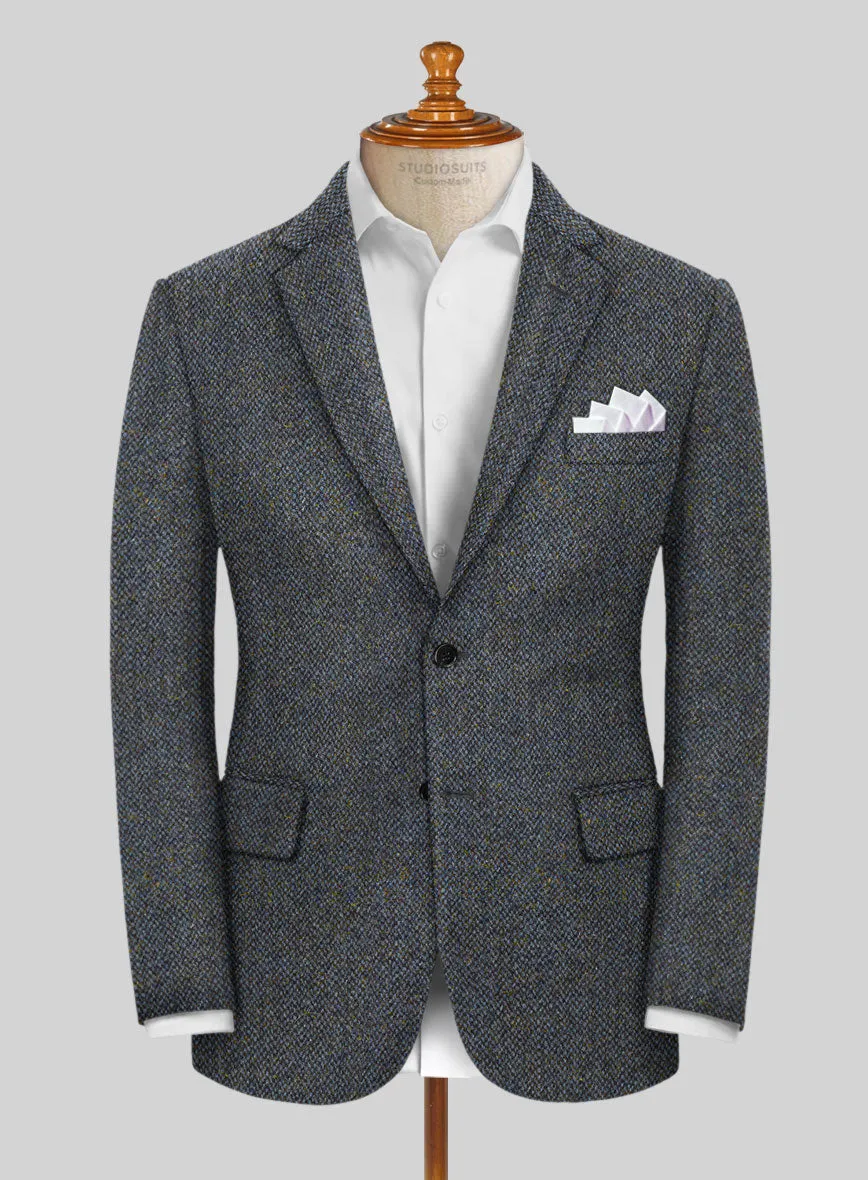 Harris Tweed Barley Blue Jacket