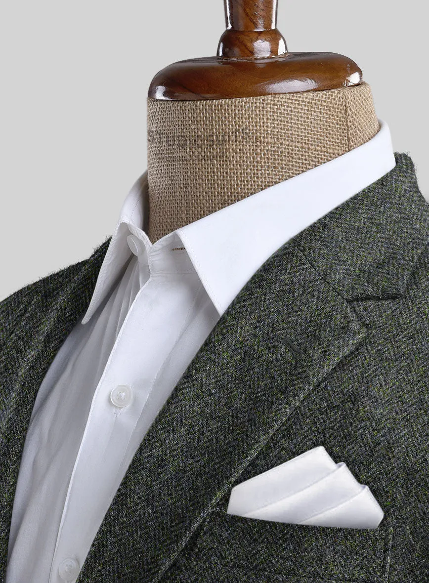 Harris Tweed Ridge Blue Herringbone Jacket