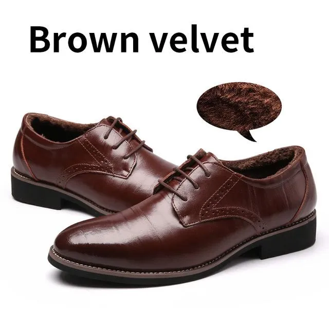 High Quality Brogues Lace-Up Business Dress Shoes