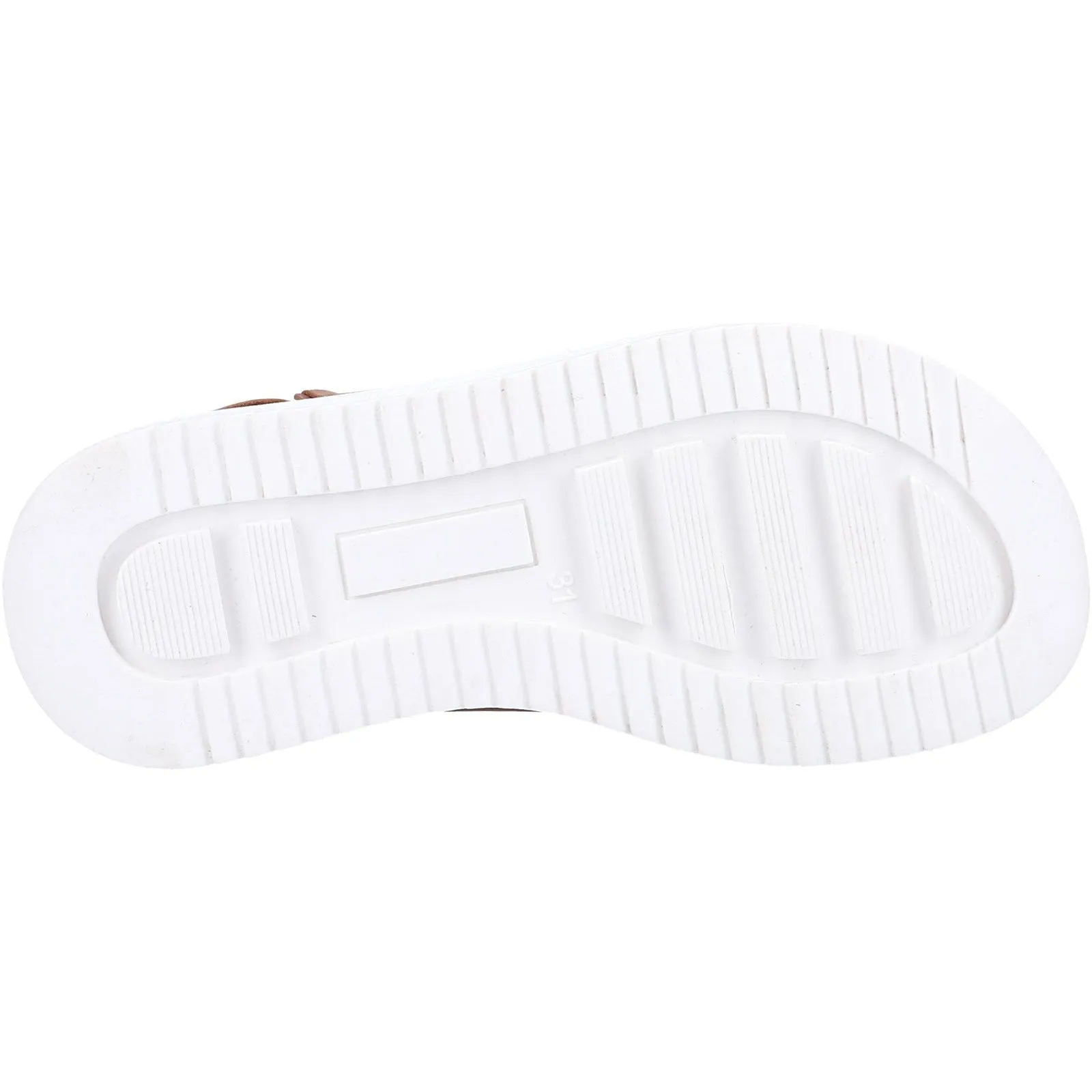 Hush Puppies Girls Clarissa Leather Sandal - Tan