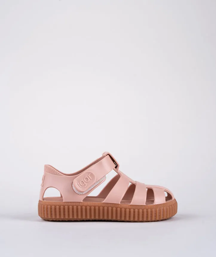 Igor Girl's Nico Caramelo Sandals - Maquillaje