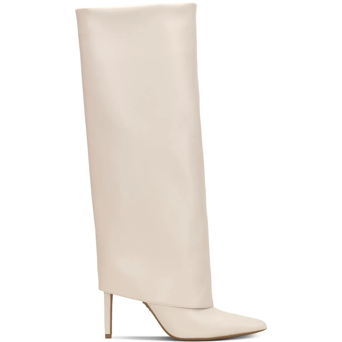 INC Womens Faux Leather Tall Knee-High Boots