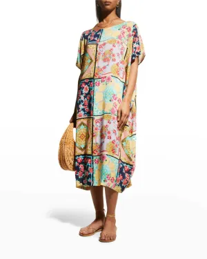 Japer Cocoon Dress in Multi | Multi