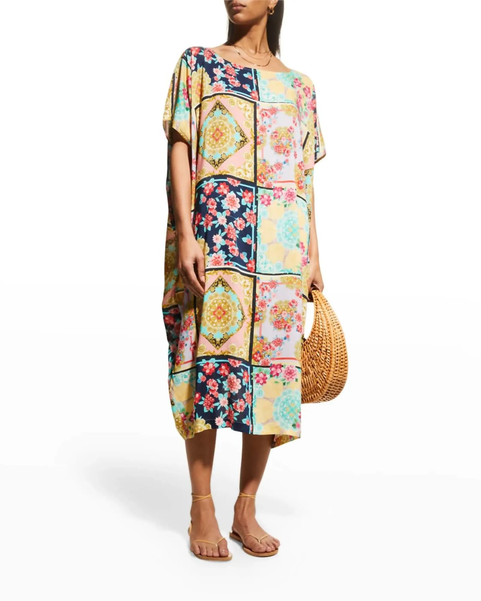 Japer Cocoon Dress in Multi | Multi