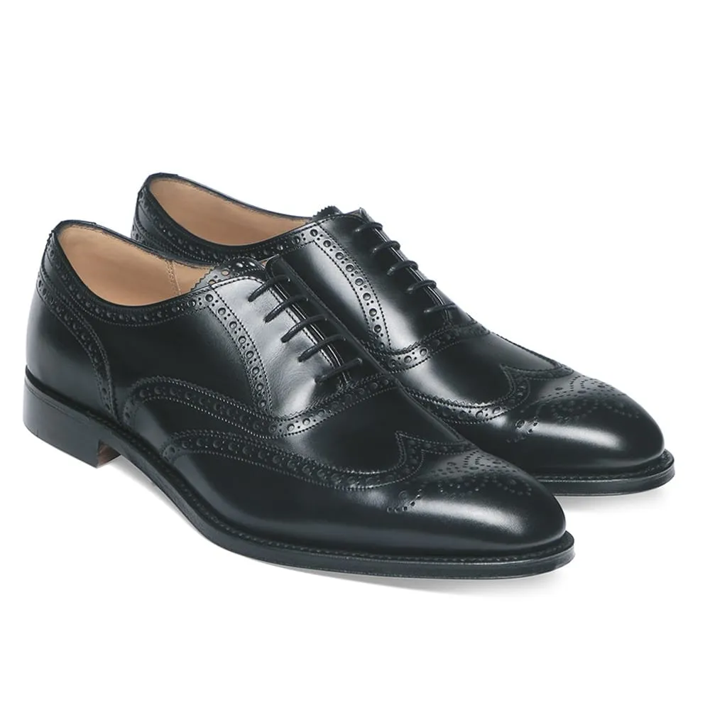 Joseph Cheaney - Broad II Oxford Wingcap Brogue - Black Calf Leather