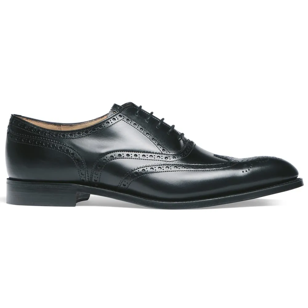 Joseph Cheaney - Broad II Oxford Wingcap Brogue - Black Calf Leather