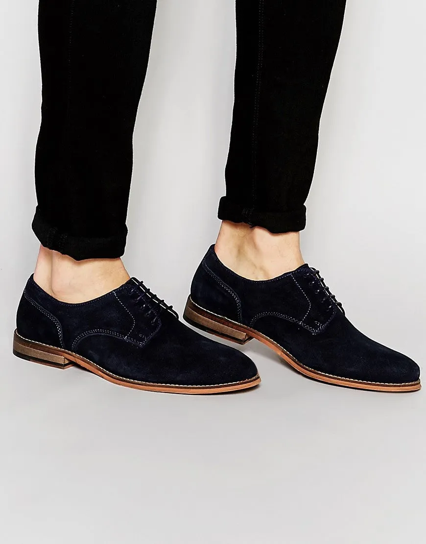 KG By Kurt Geiger Durham Derby Shoes In Suede