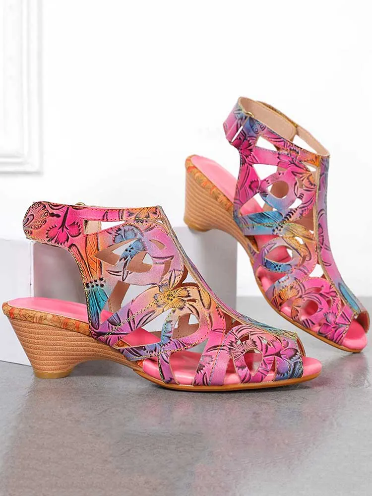 Khalani Bohemian Leather Sandals