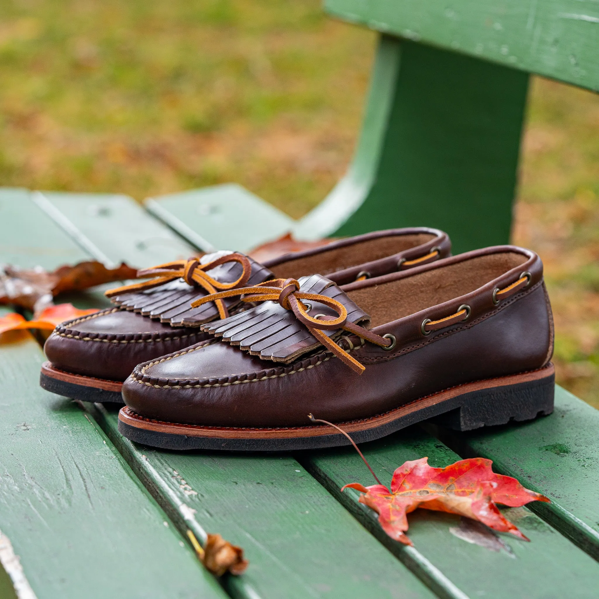 Kiltie Loafer - Heritage Brown