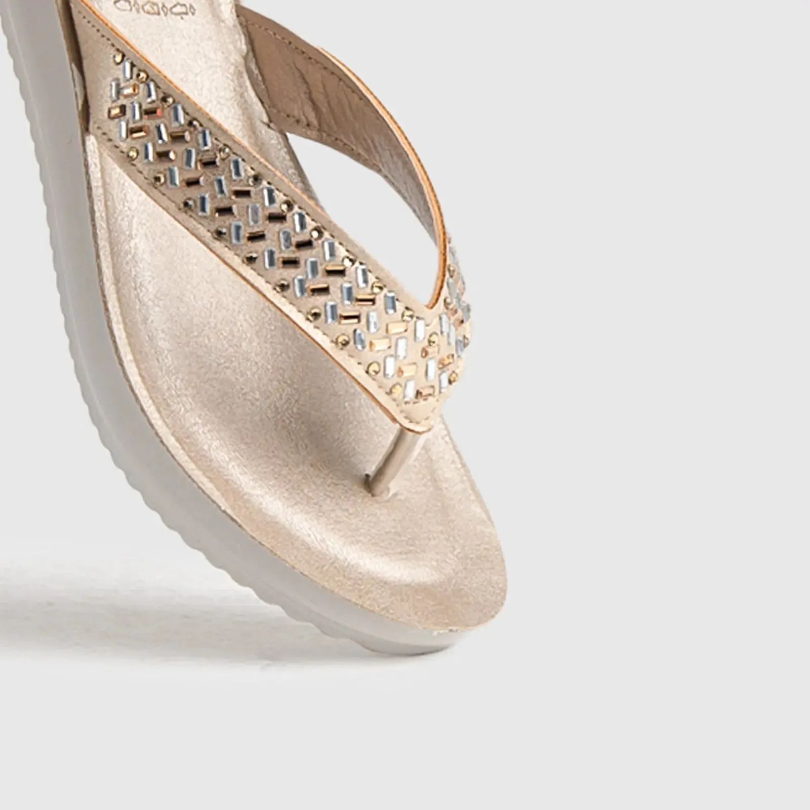 Ladies Comfort Sandals BM055 Beige