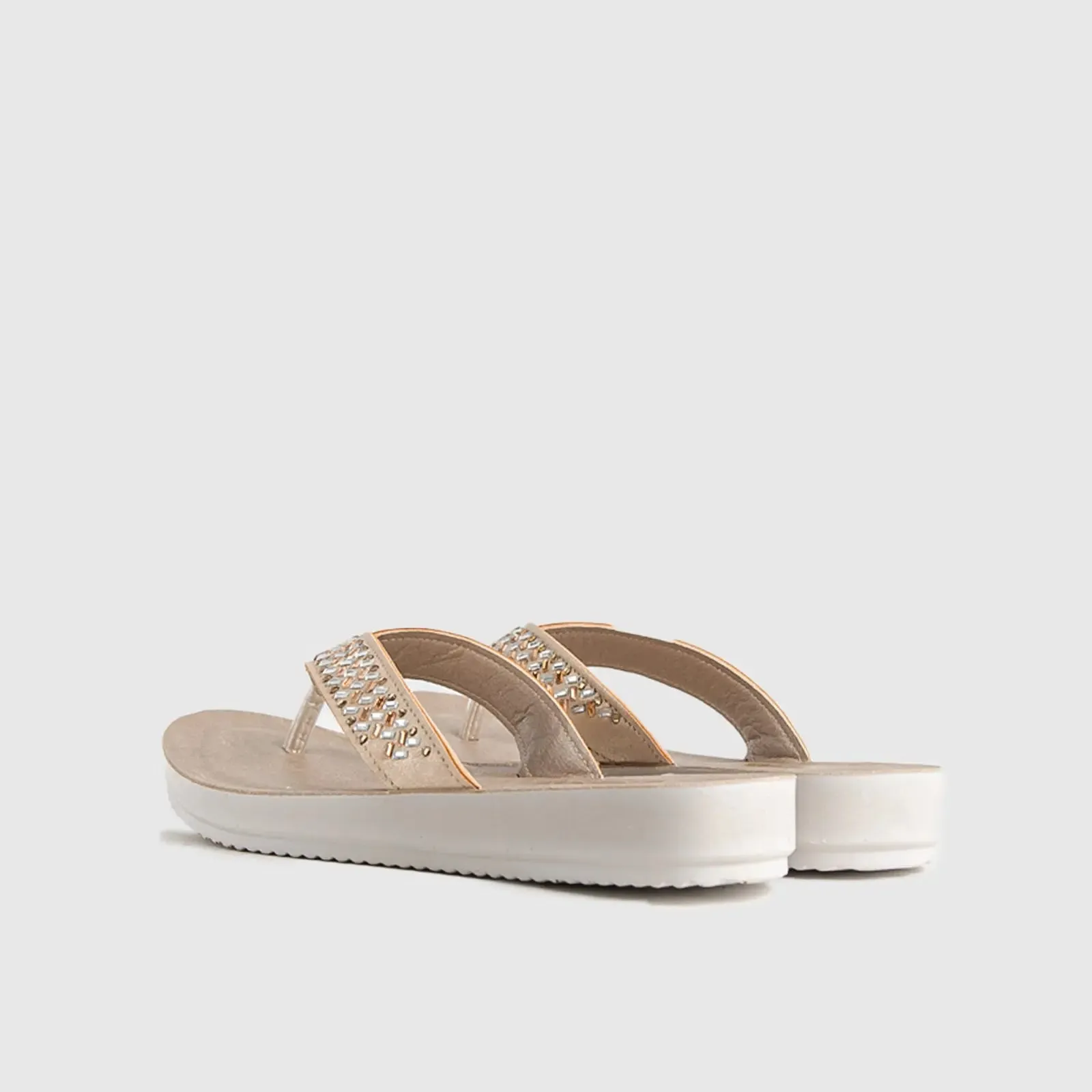 Ladies Comfort Sandals BM055 Beige