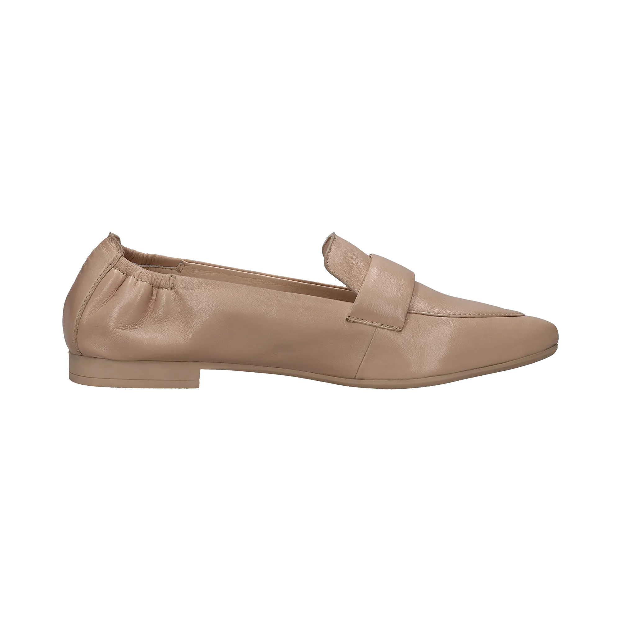 Leder Loafers beige