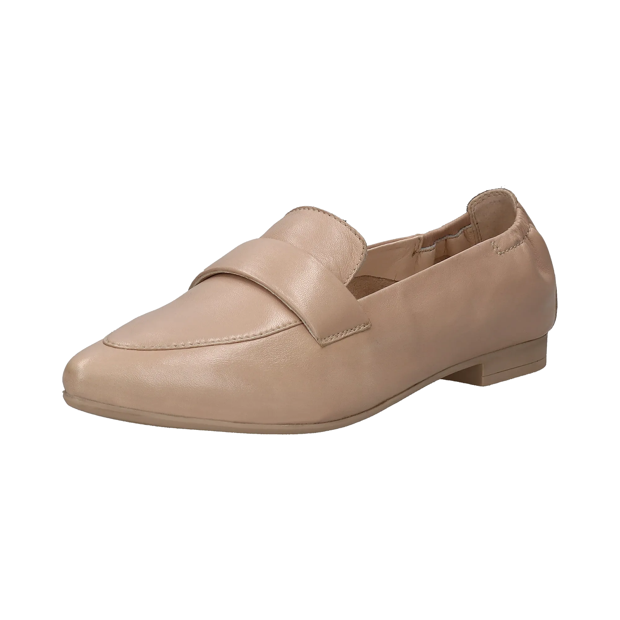 Leder Loafers beige