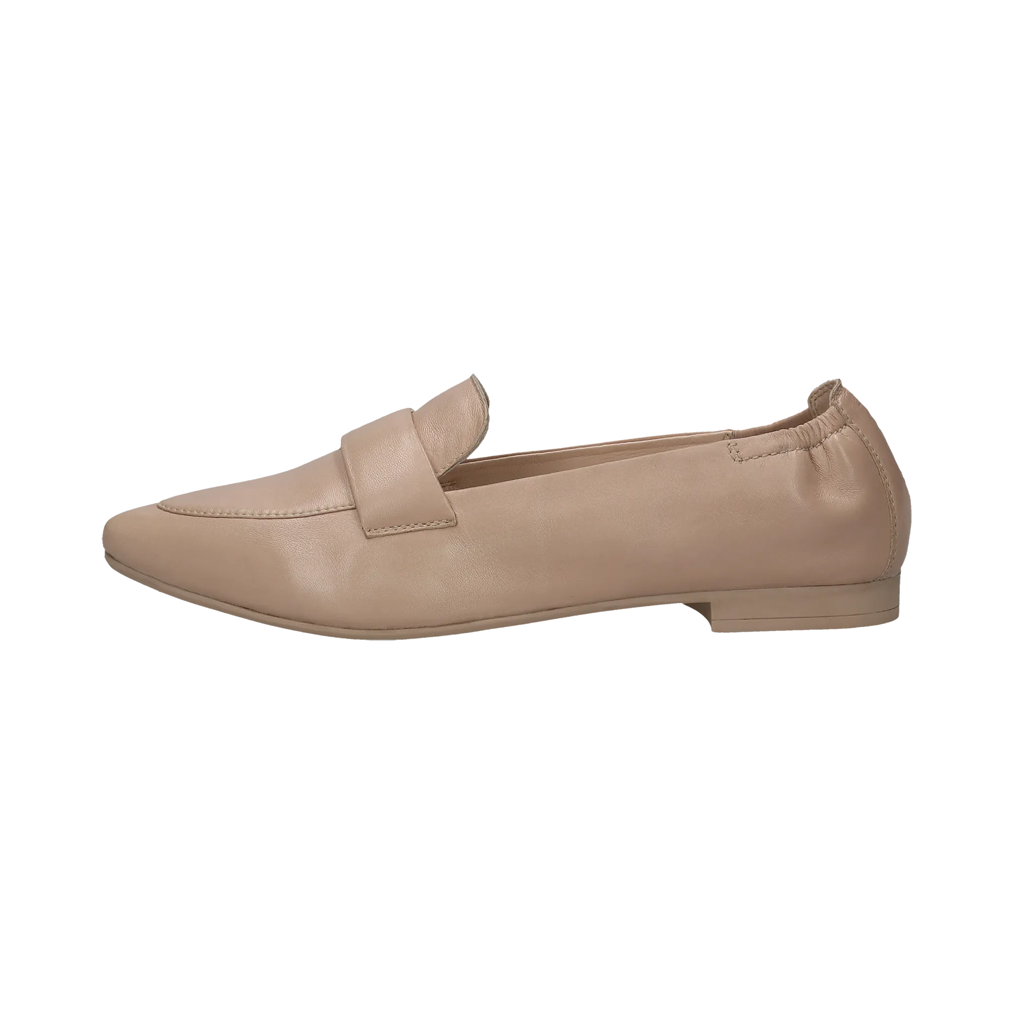 Leder Loafers beige