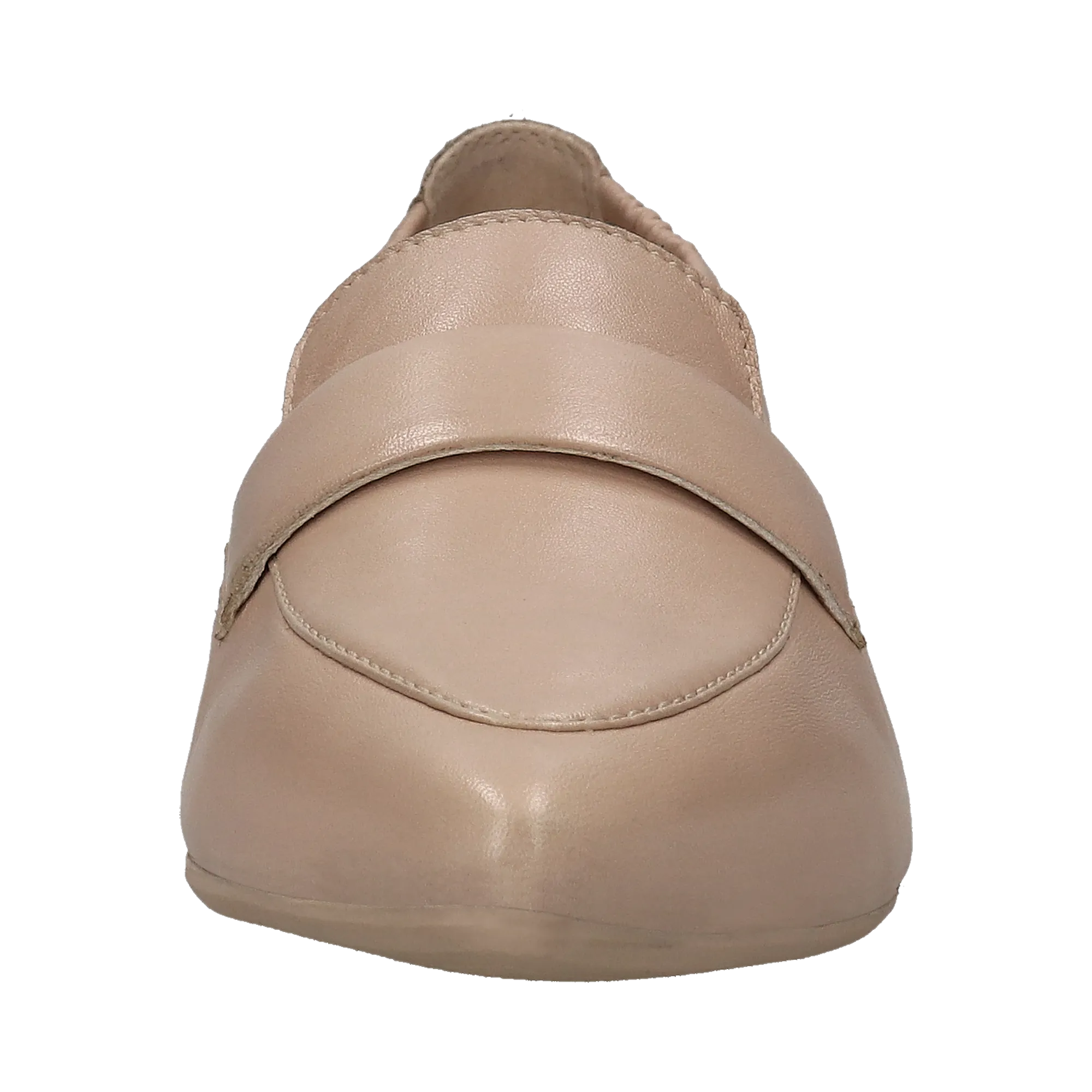 Leder Loafers beige