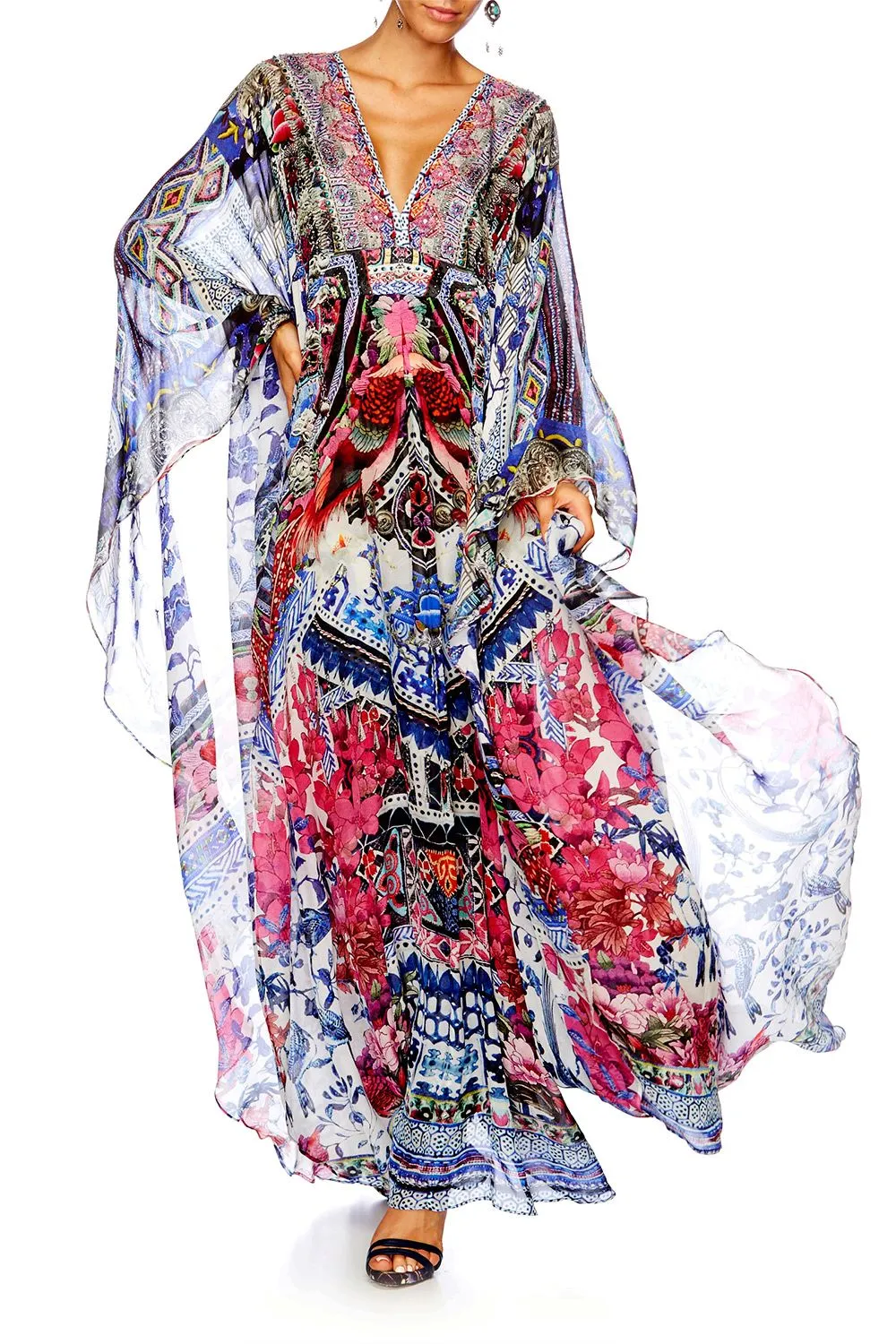 LONG KAFTAN WITH WAIST TAB FROM KAILI WITH LOVE