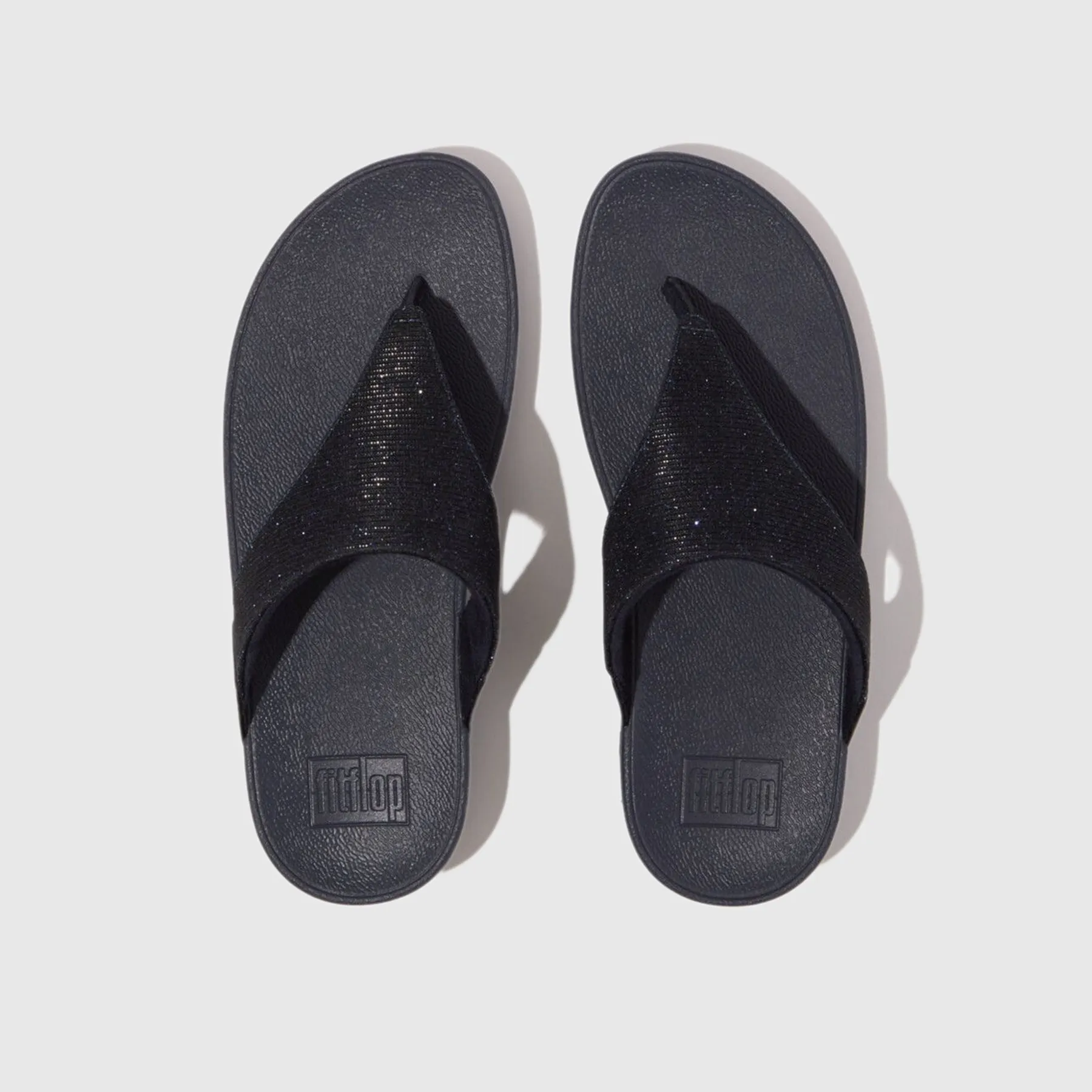 Lulu Shimmerlux Navy Comfort Sandals - FZ7-399