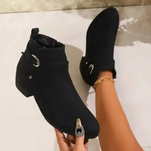 Luxury Orthopedic Buckle Strap Boots