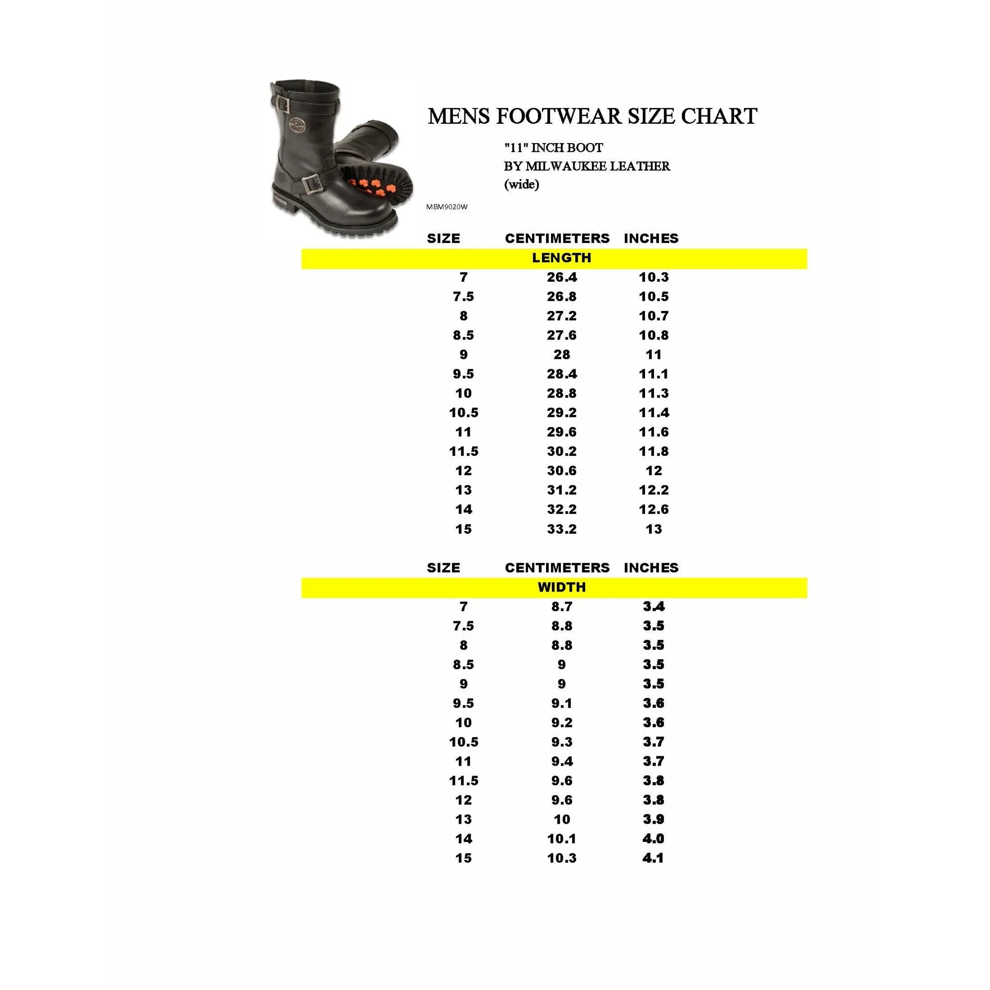 Mens 11 Inch Classic Engineer Boot